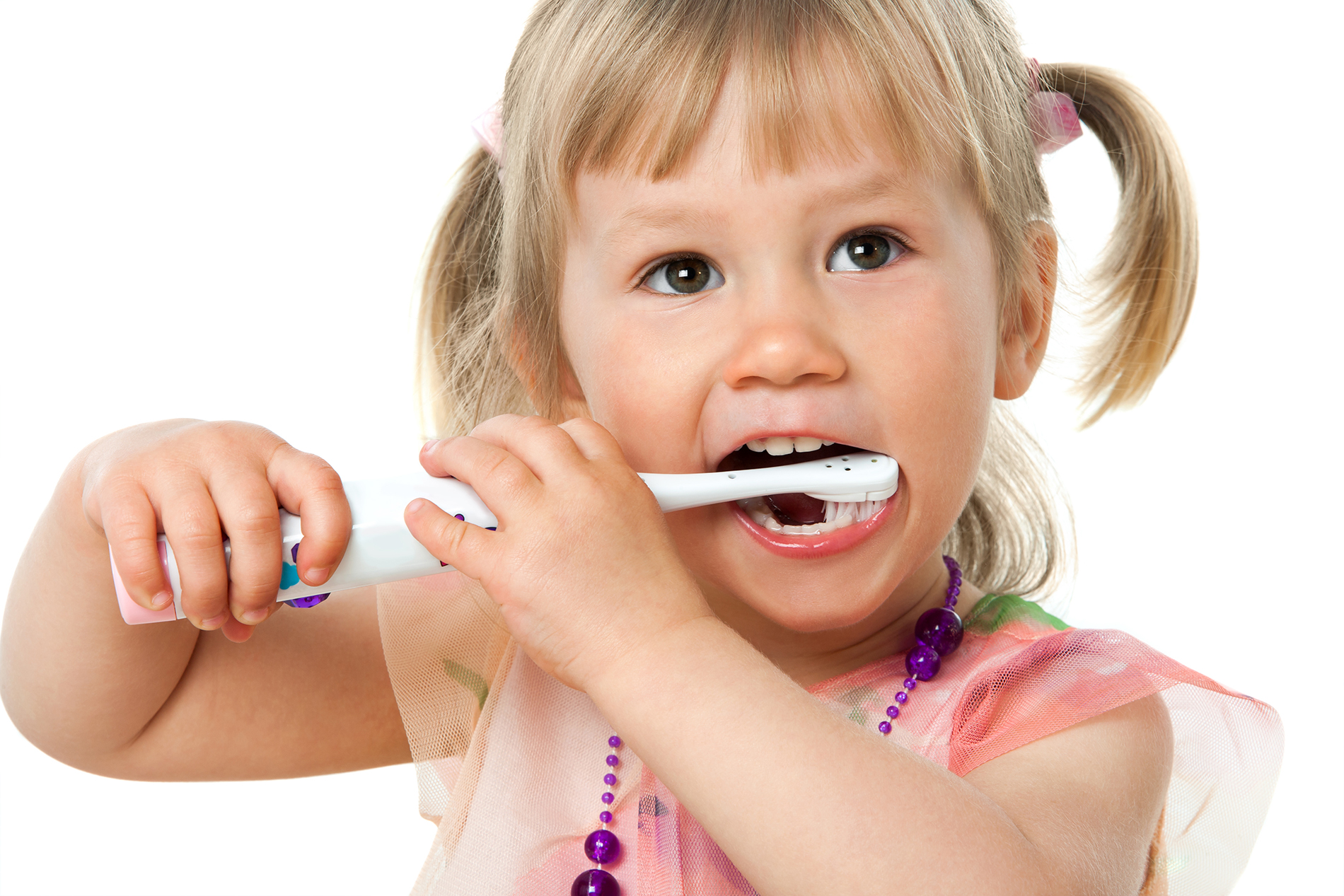Close up portrait of cute girl brushing teeth. Close up portrait of cute girl brushing teeth.